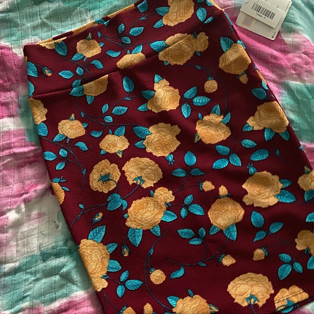 Lularoe cassie skirt NWT